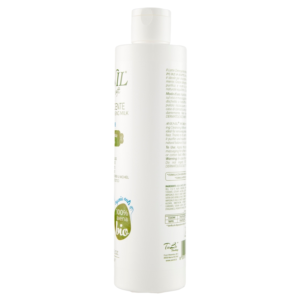 Avenil pure & soft Latte Detergente Idratante latte di mandorle 250 ml